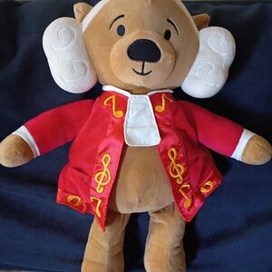 Musical Teddy Bear in Red Jacket